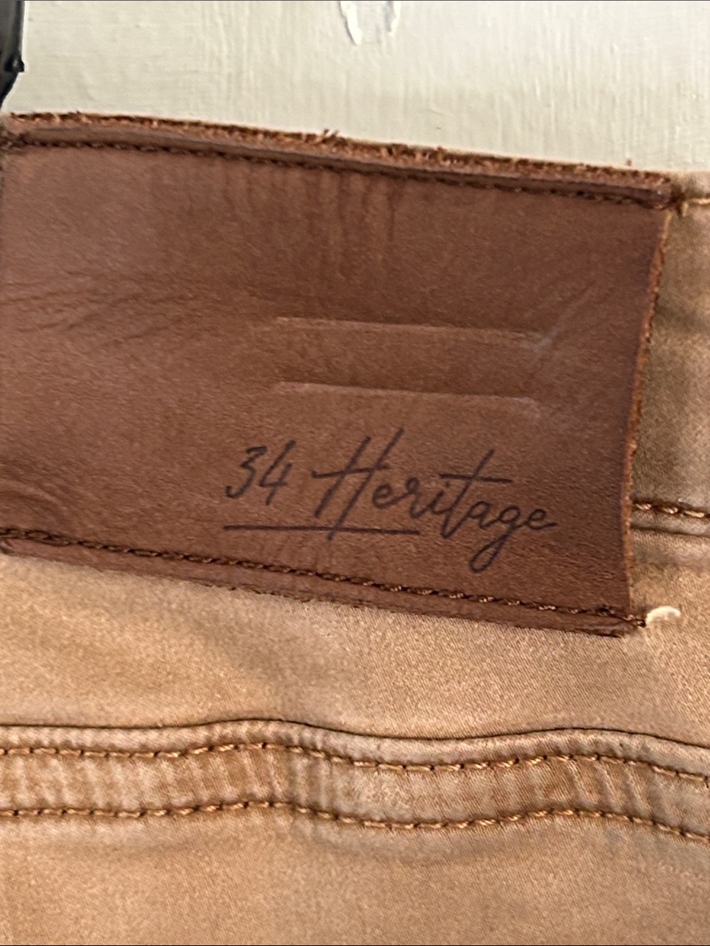 34 Heritage Men's Heritage Slim Fit Chinos - Picture 4 of 9